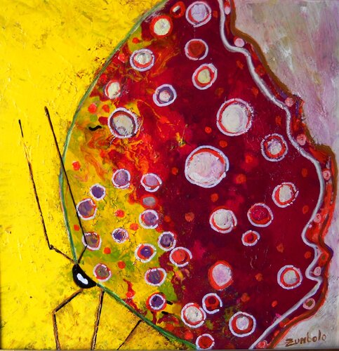 Butterfly di Giuseppe Zumbolo, Pittura in vendita su Singulart
