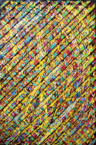 Paravento pop - Colori in libertà von Giuseppe Zumbolo, Malerei kaufen auf Singulart