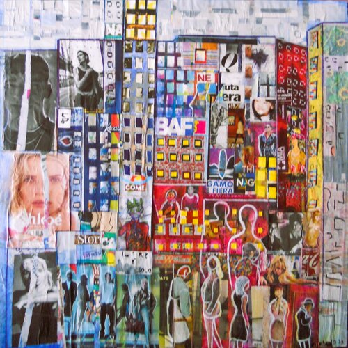 Urban stories - Il re è solo. par Giuseppe Zumbolo, Peinture en vente sur Singulart