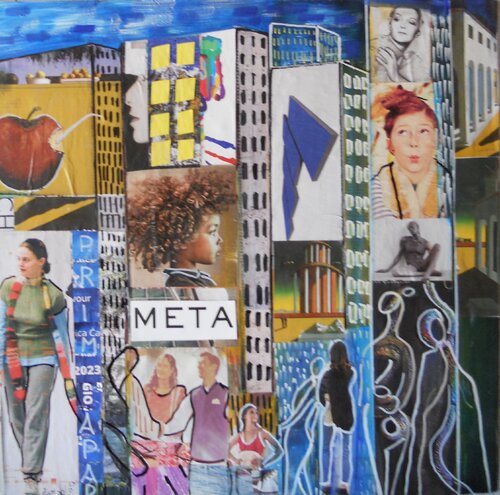 De Chirico arriva in città par Giuseppe Zumbolo, Peinture en vente sur Singulart