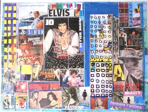 Menphis 1970 ( Icons) par Giuseppe Zumbolo, Peinture en vente sur Singulart