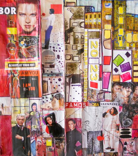 Le persone che pensano par Giuseppe Zumbolo, Peinture en vente sur Singulart