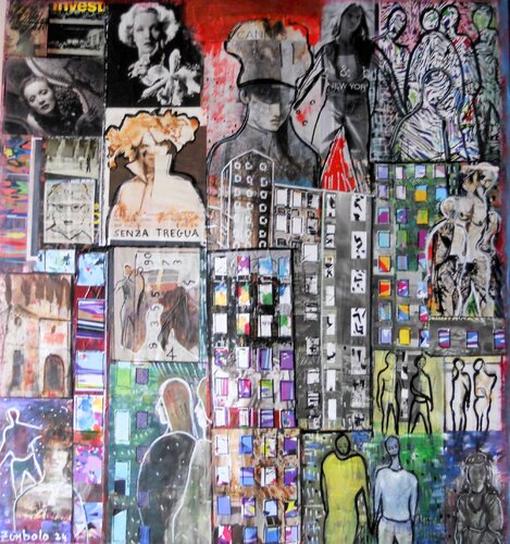 MEN IN THE CITIES - SENZA SOLUZIONI DI CONTINUITA' by Giuseppe Zumbolo, Painting for Sale on Singulart