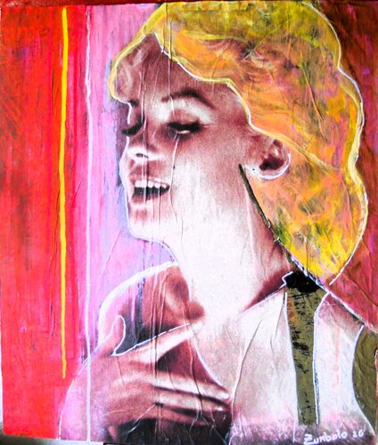 Veronica Ciccone- Madonna de Giuseppe Zumbolo, Pintura a la venta en Singulart