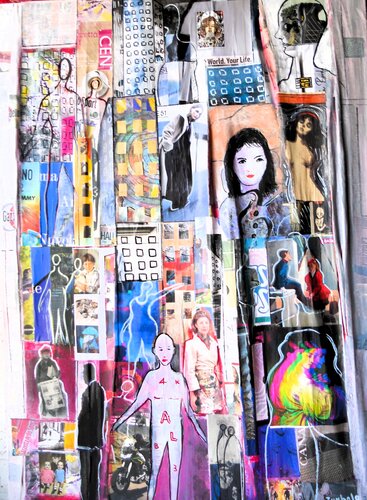 Mosaico metropolitano by Giuseppe Zumbolo, Painting for Sale on Singulart