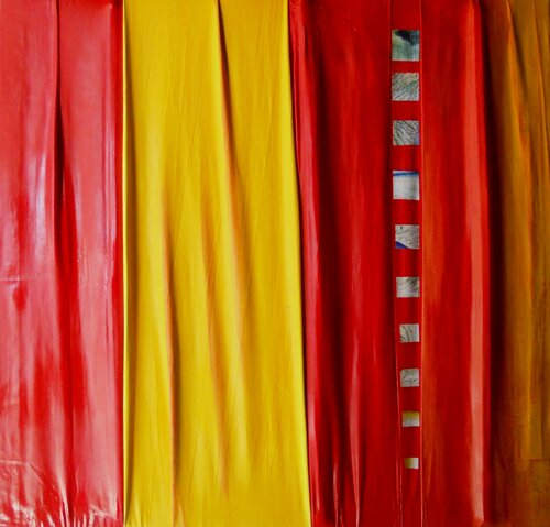 Composizione con tracce by Giuseppe Zumbolo, Painting for Sale on Singulart