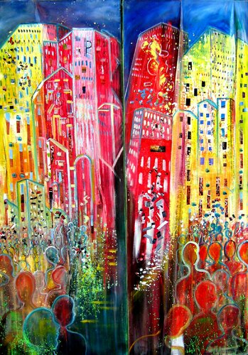 La movida di Giuseppe Zumbolo, Pittura in vendita su Singulart