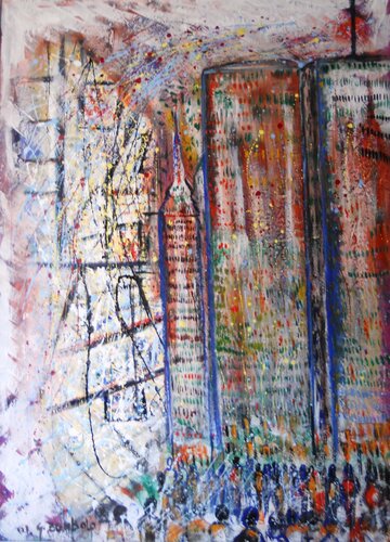 New York - 11 settembre 2011 von Giuseppe Zumbolo, Malerei kaufen auf Singulart