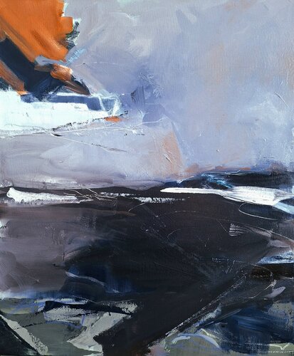 Paisaje nocturno di Arlén Sánchez, Pittura in vendita su Singulart