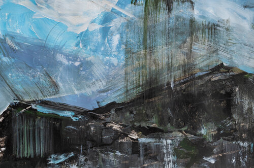 Passing rain by Arlén Sánchez, Work on Paper for Sale on Singulart