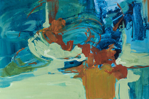 Underwater storm von Arlén Sánchez, Werk auf Papier kaufen auf Singulart