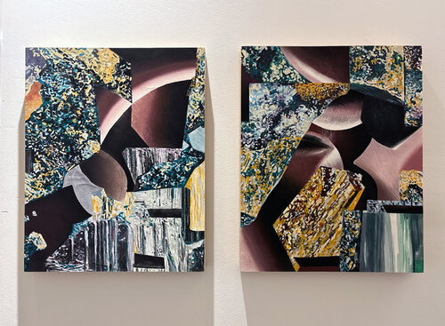 Pieces Forgotten ( study )  diptych by Anthony Tremmaglia, Work on Paper for Sale on Singulart