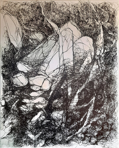 forest vacation #04 di Jörg Kuplens, Disegno in vendita su Singulart