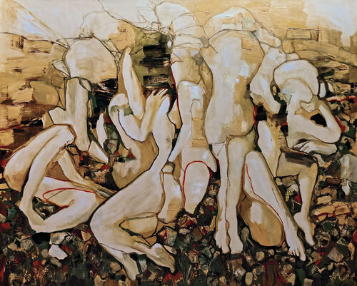 Chilly nights and fading sun by Jörg Kuplens, Painting for Sale on Singulart