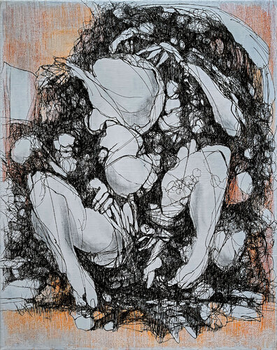 Nature releases - Secrets of Stones par Jörg Kuplens, Dessin en vente sur Singulart