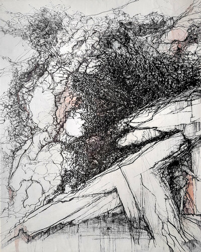 living in another world di Jörg Kuplens, Disegno in vendita su Singulart