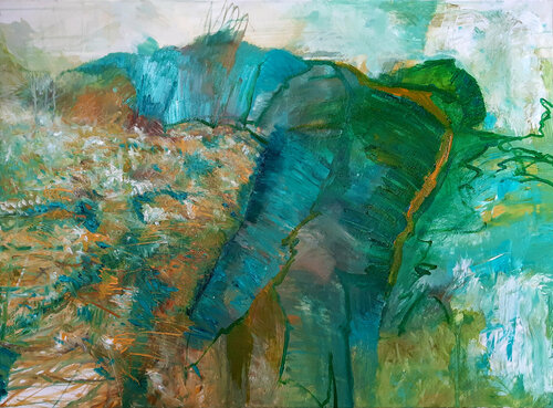 into the wild #6 by Jörg Kuplens, 油畫 for Sale on Singulart