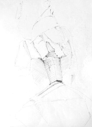 Stillleben - Skizze van Jörg Kuplens, Tekening te koop op Singulart