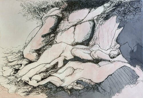 saw them swimming at the stony cliffs Jörg Kuplens