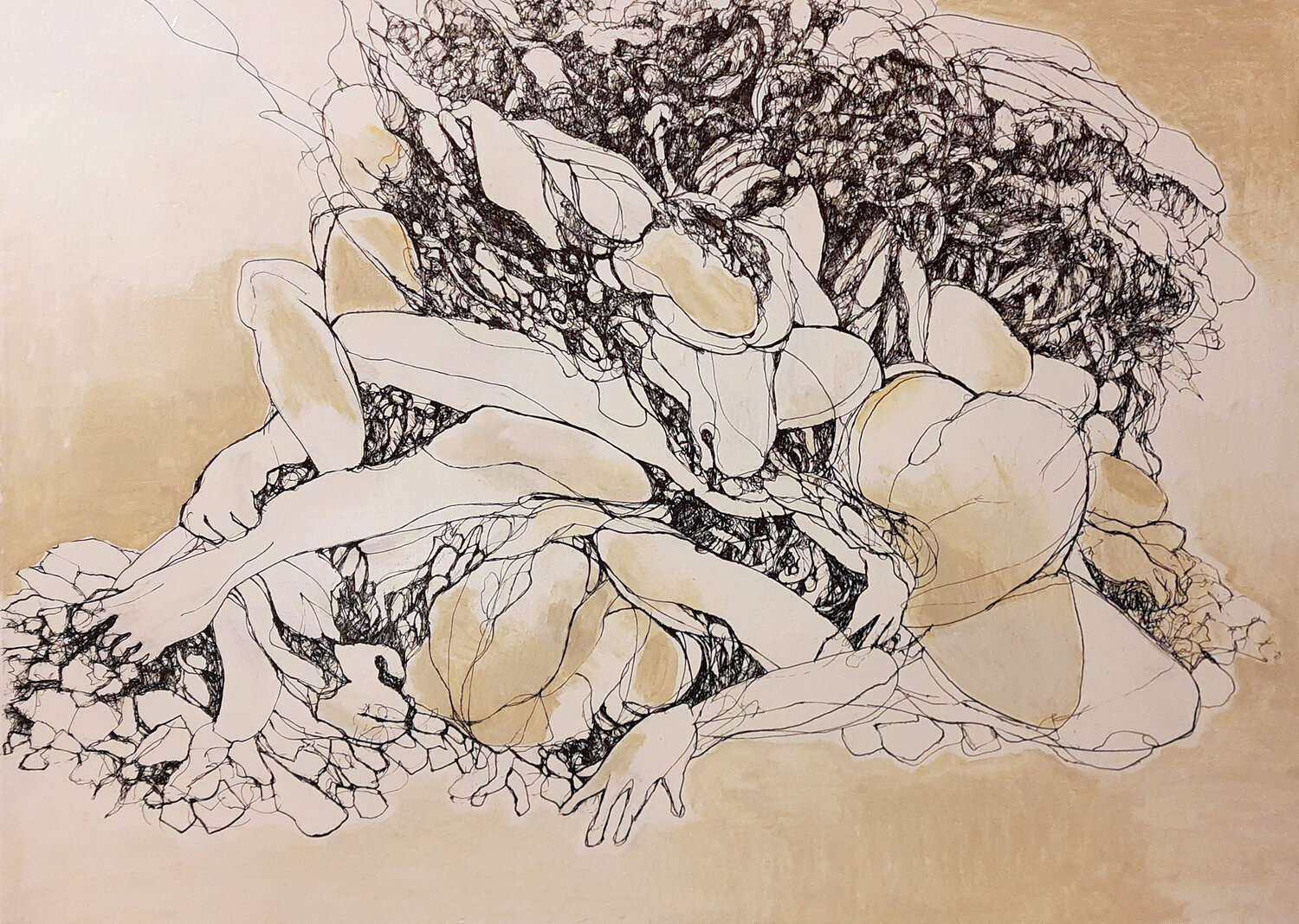 in the hustle and bustle Jörg Kuplens