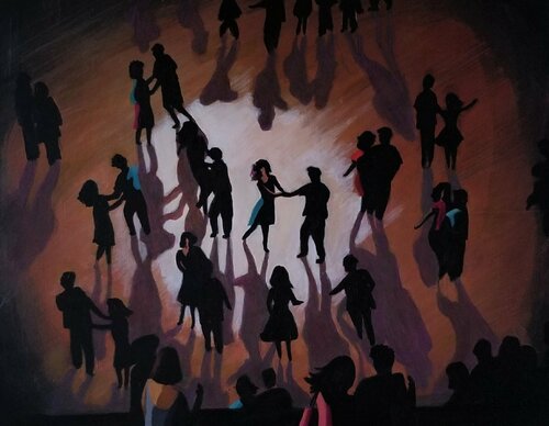Lumiere par Denise Dalzell, Peinture en vente sur Singulart