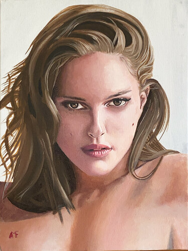 Belle gueule 21 van Arnaud Feuga, Schilderij te koop op Singulart