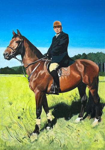 Ballade sur le Causse van Arnaud Feuga, Schilderij te koop op Singulart