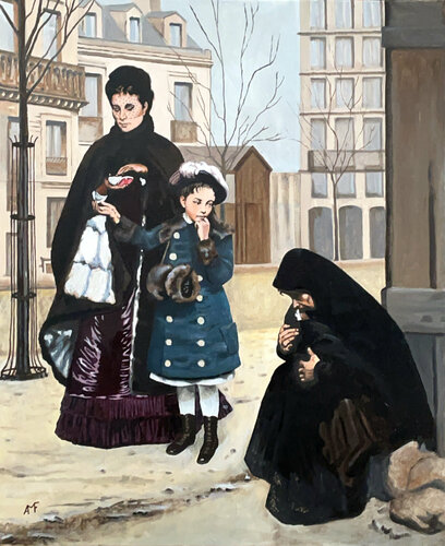 Un bon petit coeur van Arnaud Feuga, Schilderij te koop op Singulart
