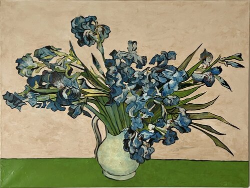 Iris Metropolitan von Arnaud Feuga, Malerei kaufen auf Singulart