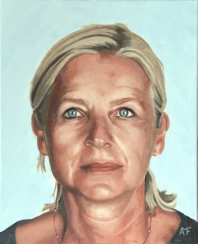 Corinne sereine van Arnaud Feuga, Schilderij te koop op Singulart