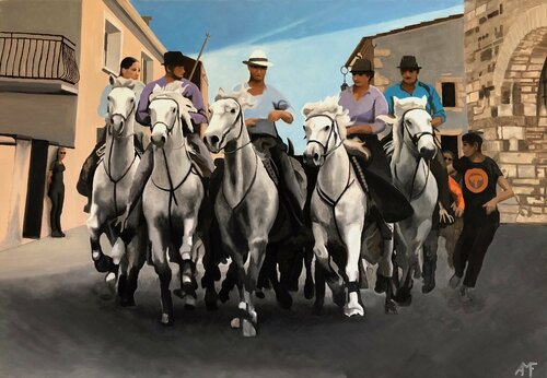 Bandido 3 di Arnaud Feuga, Pittura in vendita su Singulart