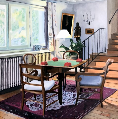 La table de bridge Arnaud Feuga