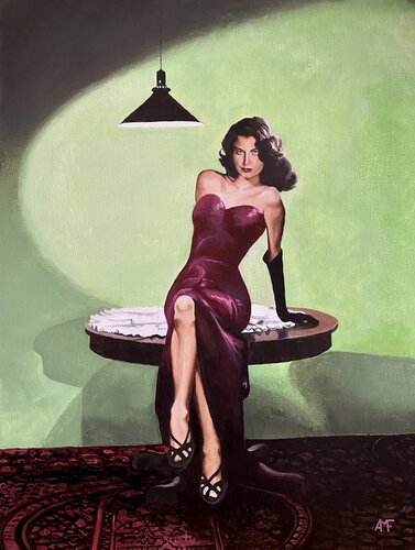 Scène culte 14 - The killers de Arnaud Feuga, Pintura a la venta en Singulart