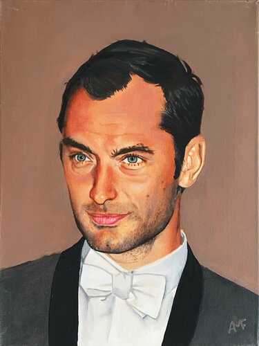 Belle gueule 11 by Arnaud Feuga, Painting for Sale on Singulart