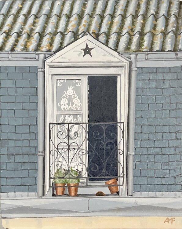 Fenêtre aux pots Arnaud Feuga