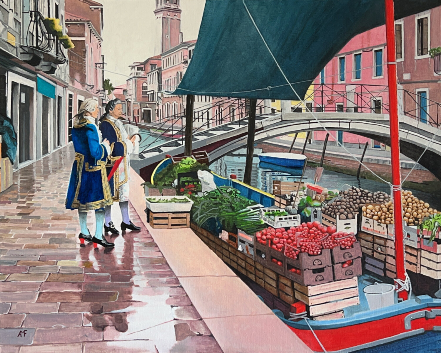 Marché flottant Arnaud Feuga