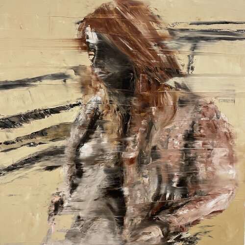 SHE TAKES JULST LIKE A WOMAN von Michael Kopplstätter, Malerei kaufen auf Singulart