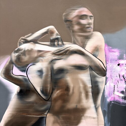 ENDLESS BODY FOREVER EVER van Michael Kopplstätter, Schilderij te koop op Singulart