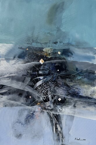 Shores 24 di Abdelkader Kamal, Pittura in vendita su Singulart