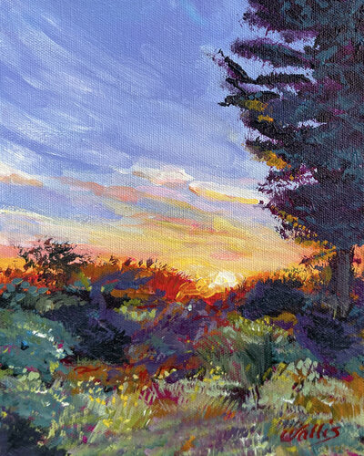 Sundown In The Underbrush von Charles Wallis, Malerei kaufen auf Singulart