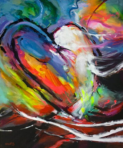 Paying The Ransom On The Heart That Was Stolen van Charles Wallis, Schilderij te koop op Singulart