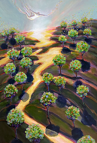 Recurring Dreams Of Flying von Charles Wallis, Malerei kaufen auf Singulart
