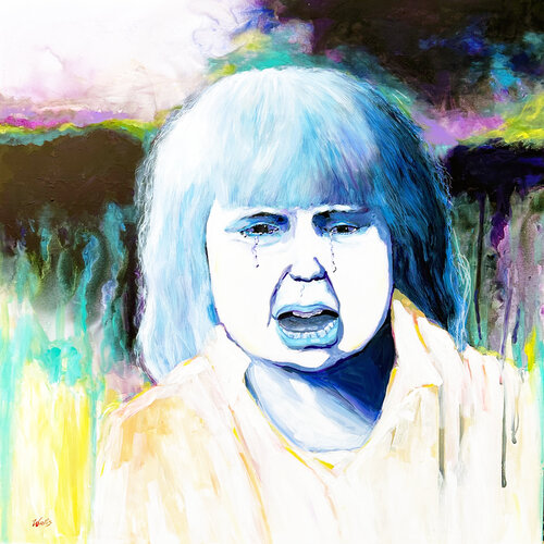 SADNESS van Charles Wallis, Schilderij te koop op Singulart