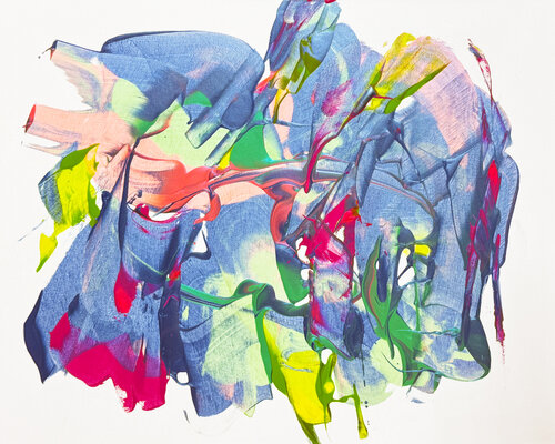 Caring Hearts Bleed More Than You Can See by Charles Wallis, Painting for Sale on Singulart