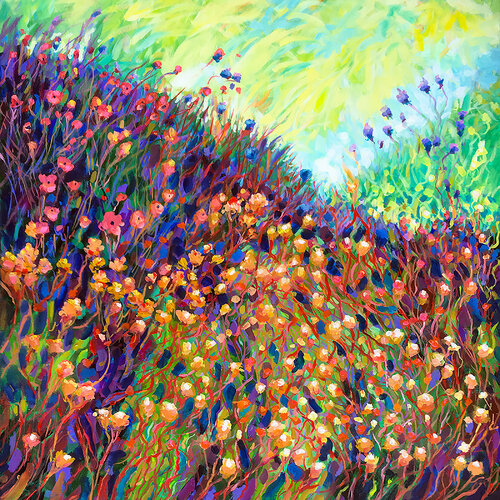 Mountain Meadow #2 by Charles Wallis, Painting for Sale on Singulart