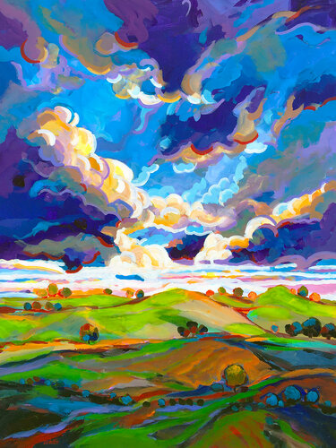 What A Great Day Outside di Charles Wallis, Pittura in vendita su Singulart