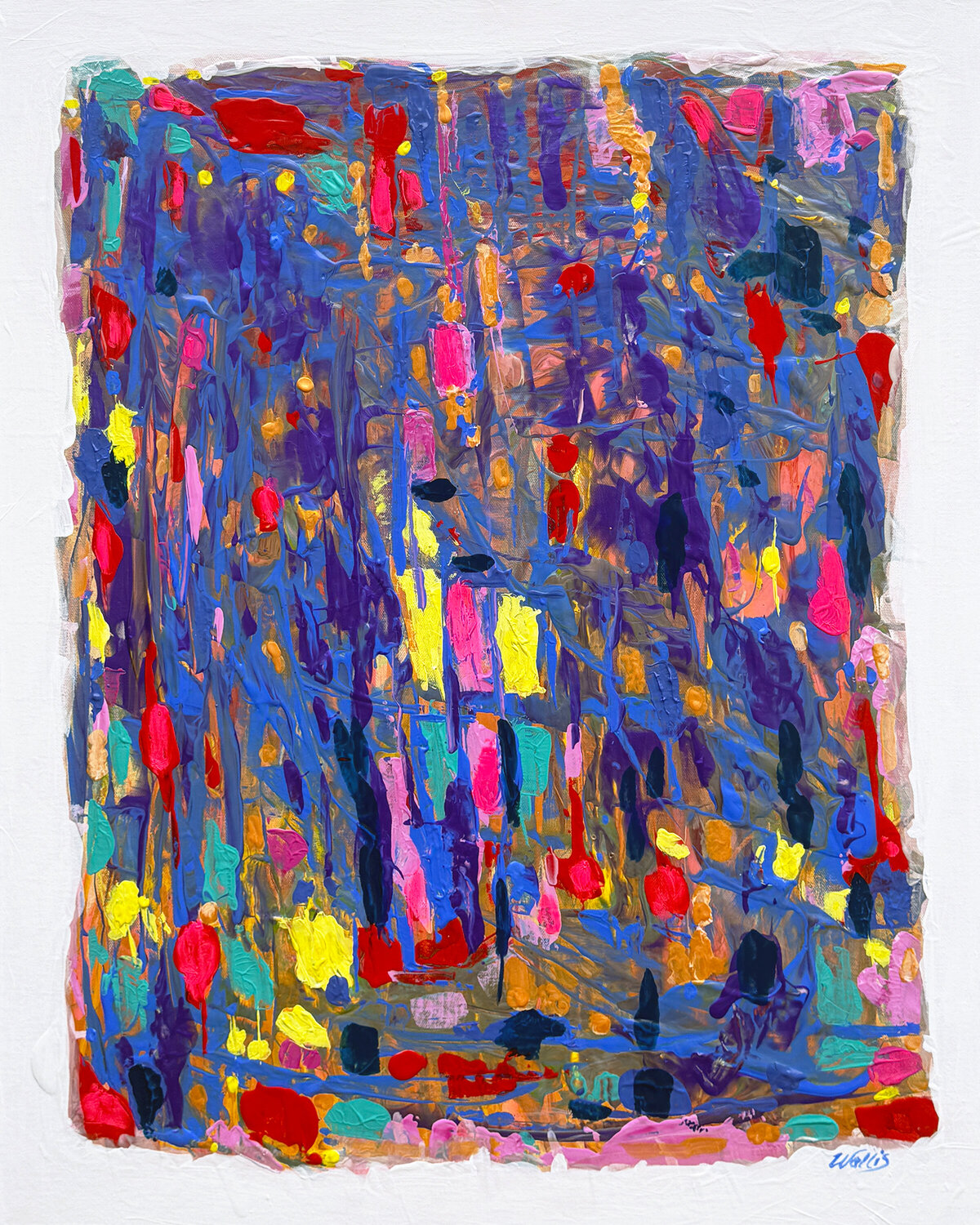 Sluffing Off The Blues Charles Wallis Origineel schilderij te koop