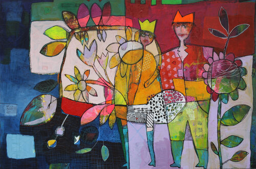 Traumpaar di Helmtrud Kraienhorst, Pittura in vendita su Singulart