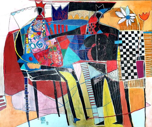 Rendezvous di Helmtrud Kraienhorst, Pittura in vendita su Singulart