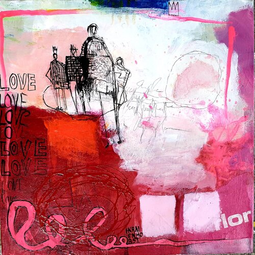 Feuerwerk di Helmtrud Kraienhorst, Pittura in vendita su Singulart